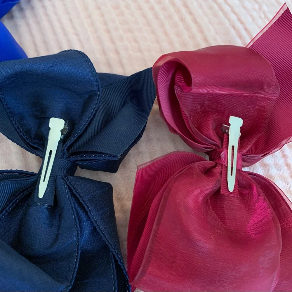 Grosgrain King Sized Bows Lot of 6